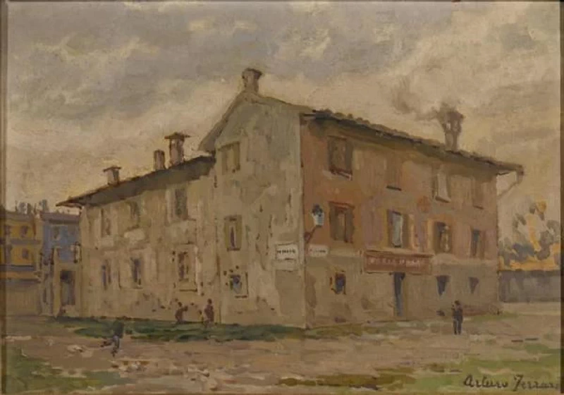 Antica frazione dell'Acquabella della Ca' Storta, 1916 - Civiche Raccolte Storiche. Museo di Milano